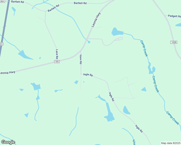 map of restaurants, bars, coffee shops, grocery stores, and more near 109 Ingle Road in DeFuniak Springs