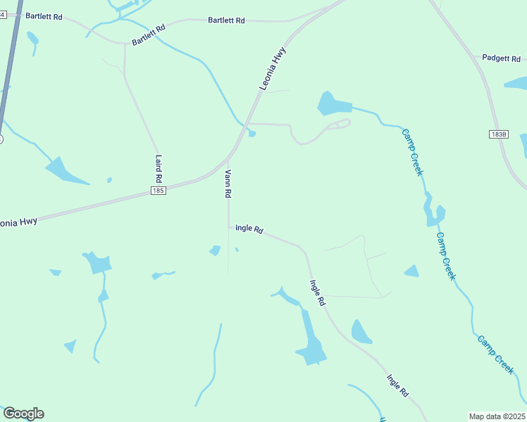 map of restaurants, bars, coffee shops, grocery stores, and more near 109 Ingle Road in DeFuniak Springs