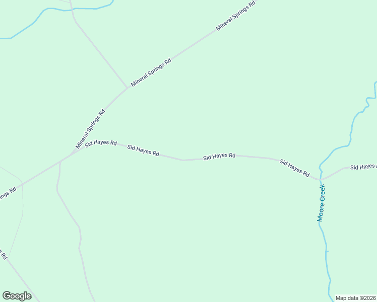 map of restaurants, bars, coffee shops, grocery stores, and more near 1335 Sid Hayes Road in Jay