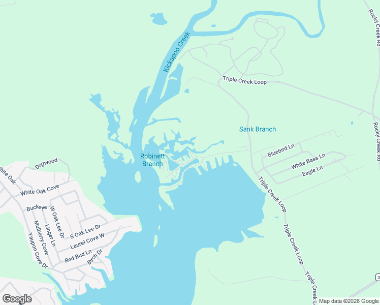 map of restaurants, bars, coffee shops, grocery stores, and more near 160 Triple Creek Drive in Onalaska