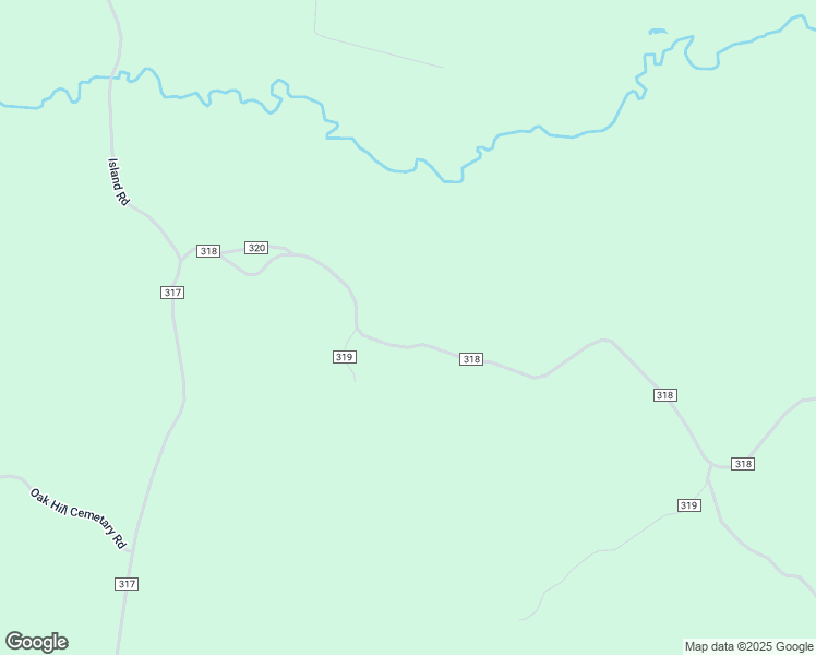 map of restaurants, bars, coffee shops, grocery stores, and more near County Road 318 in Jasper