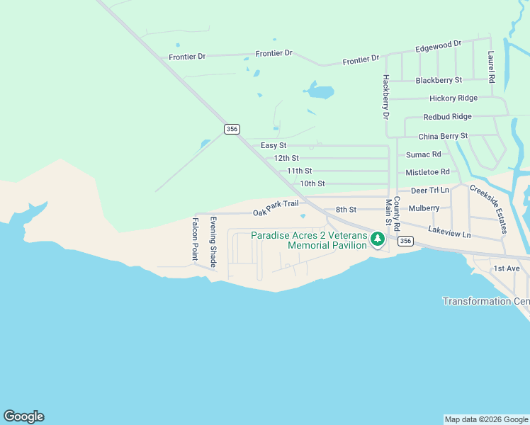 map of restaurants, bars, coffee shops, grocery stores, and more near 165 Oak Park Trail in Onalaska