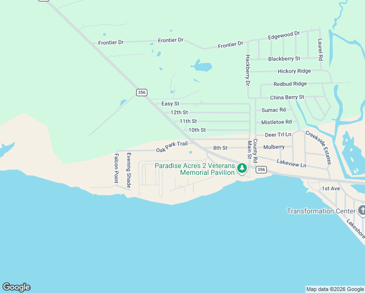 map of restaurants, bars, coffee shops, grocery stores, and more near 165 Oak Park Trail in Onalaska