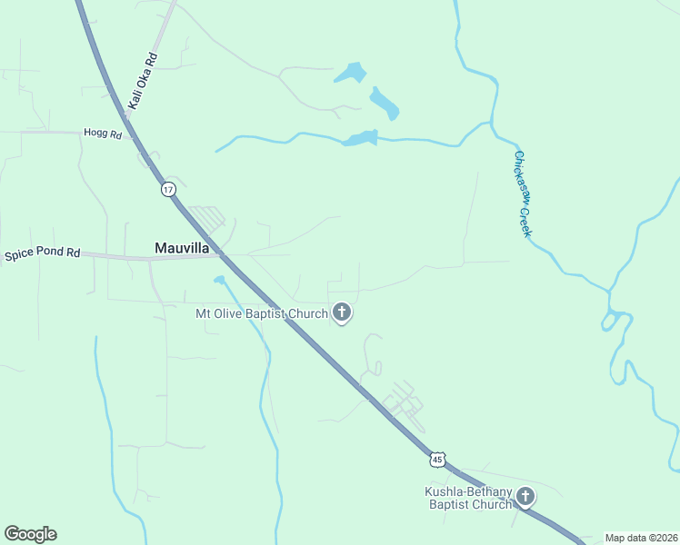 map of restaurants, bars, coffee shops, grocery stores, and more near 5880 Buford Lane in Mobile County