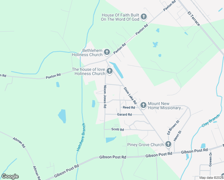 map of restaurants, bars, coffee shops, grocery stores, and more near 52 Redmond Road in Folkston