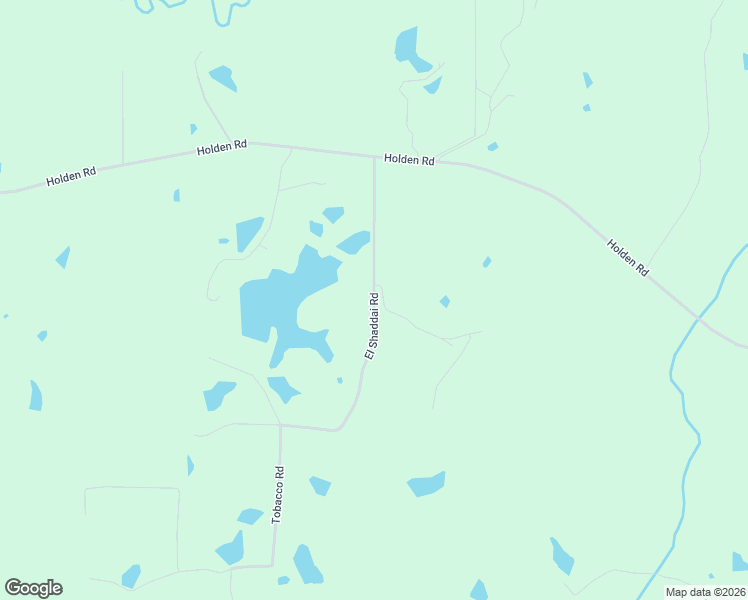 map of restaurants, bars, coffee shops, grocery stores, and more near 4 El Shaddai Road in Poplarville