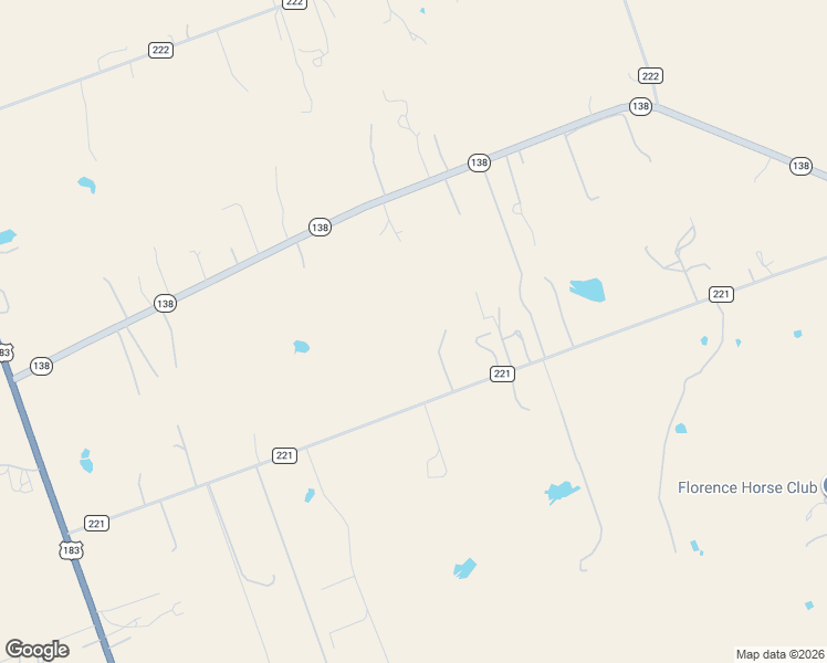 map of restaurants, bars, coffee shops, grocery stores, and more near 1400 County Road 221 in Florence