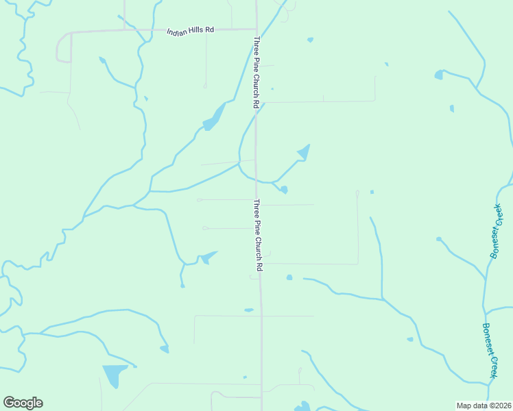 map of restaurants, bars, coffee shops, grocery stores, and more near Three Pine Church Road in Beauregard Parish