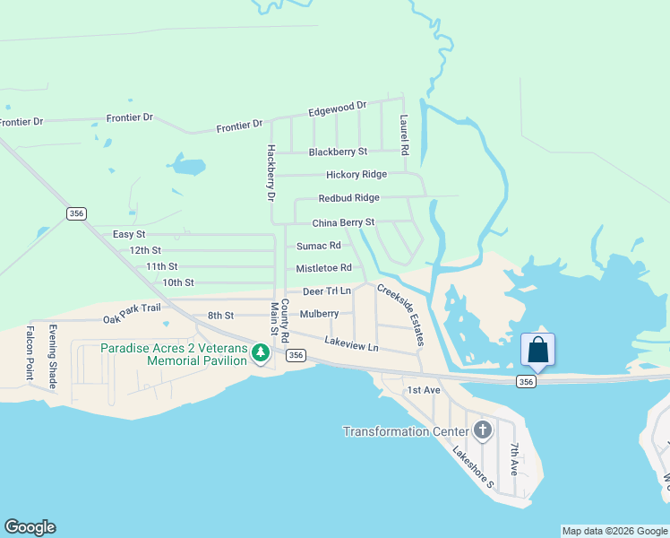 map of restaurants, bars, coffee shops, grocery stores, and more near 168 Mistletoe Road in Onalaska