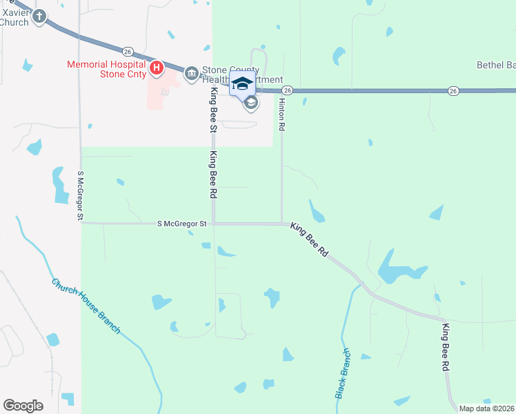 map of restaurants, bars, coffee shops, grocery stores, and more near 18 Friendship Lane in Wiggins