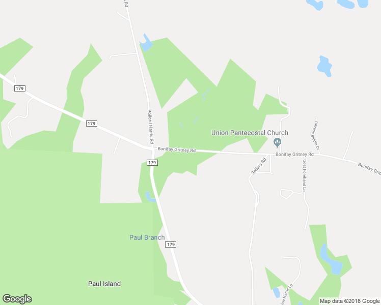 map of restaurants, bars, coffee shops, grocery stores, and more near 2180 Bonifay Gritney Road in Caryville