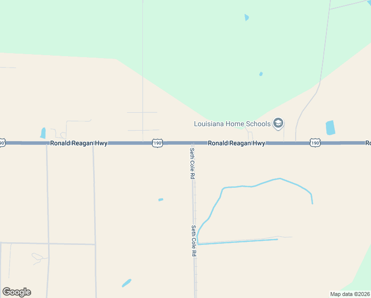 map of restaurants, bars, coffee shops, grocery stores, and more near Par Road 998 in DeRidder