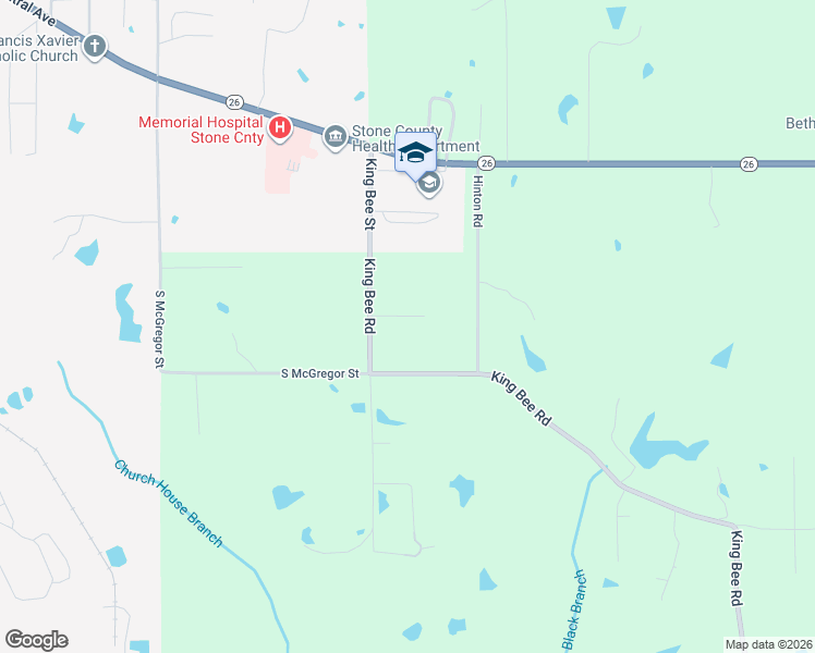 map of restaurants, bars, coffee shops, grocery stores, and more near 18 Friendship Lane in Wiggins