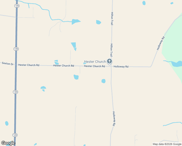 map of restaurants, bars, coffee shops, grocery stores, and more near 1560 Hester Church Road in Baker