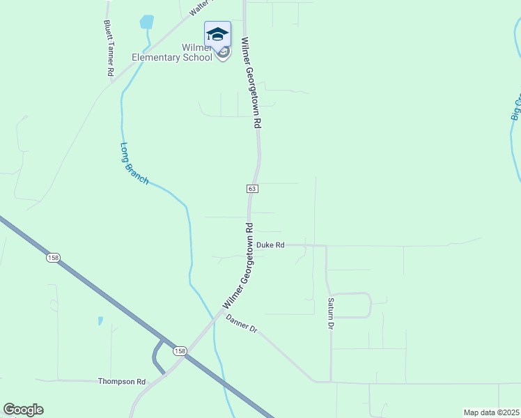 map of restaurants, bars, coffee shops, grocery stores, and more near 7090A Wilmer Georgetown Road in Wilmer