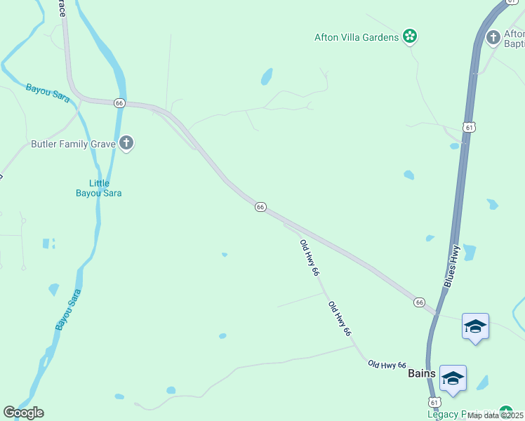 map of restaurants, bars, coffee shops, grocery stores, and more near 7623 Tunica Trace in Saint Francisville