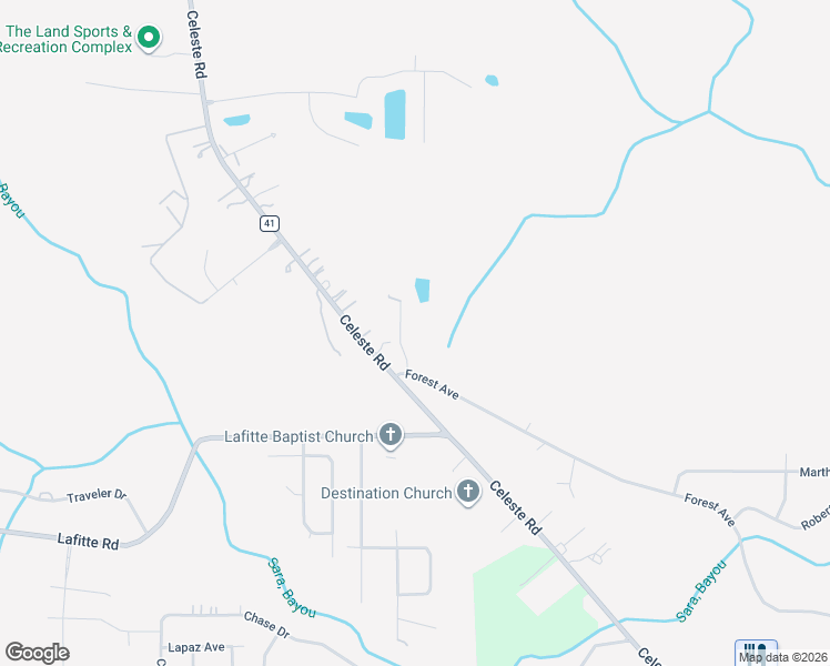 map of restaurants, bars, coffee shops, grocery stores, and more near 3425 Forest Ridge Court in Saraland