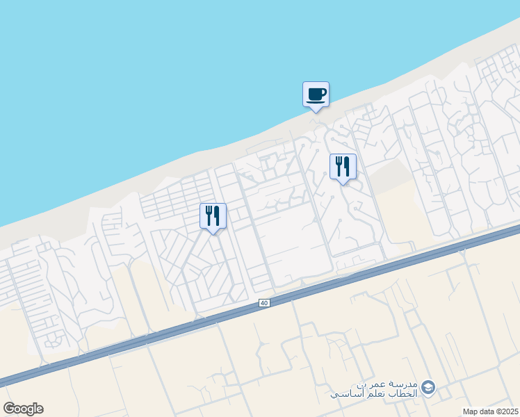 map of restaurants, bars, coffee shops, grocery stores, and more near in 
