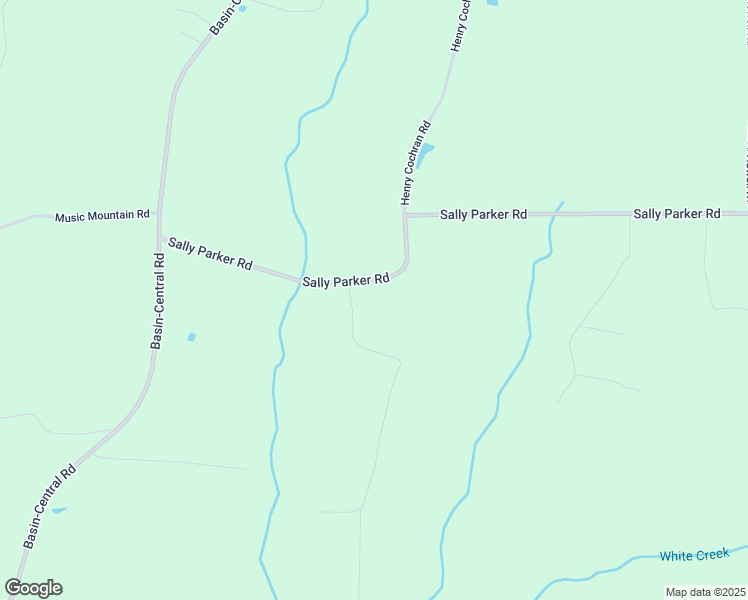 map of restaurants, bars, coffee shops, grocery stores, and more near 219 Sally Parker Road in Lucedale