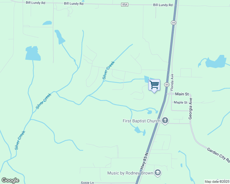 map of restaurants, bars, coffee shops, grocery stores, and more near 6431 Amanda Court in Crestview