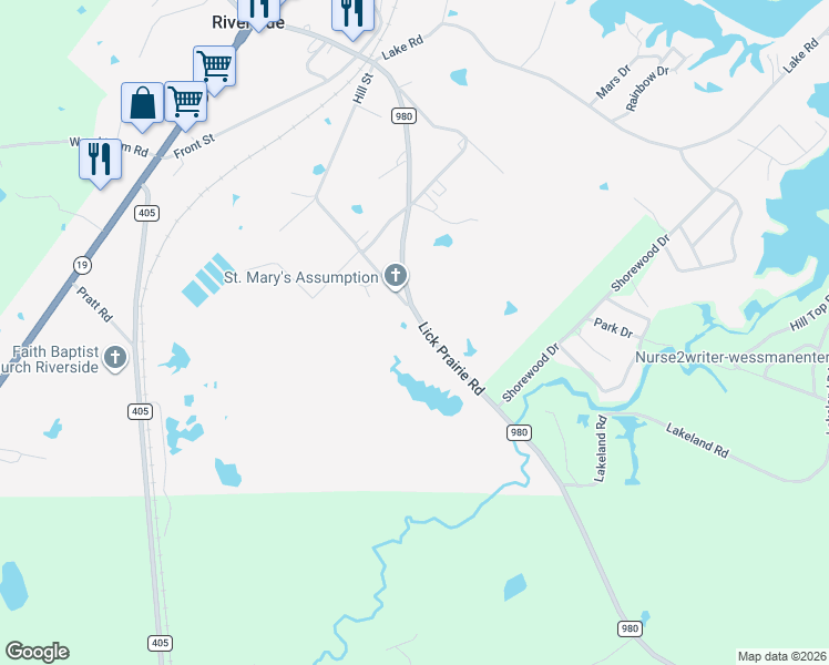 map of restaurants, bars, coffee shops, grocery stores, and more near 2478 Farm to Market 980 in Huntsville