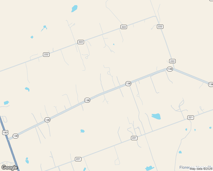 map of restaurants, bars, coffee shops, grocery stores, and more near 100 Private Road 957 in Florence