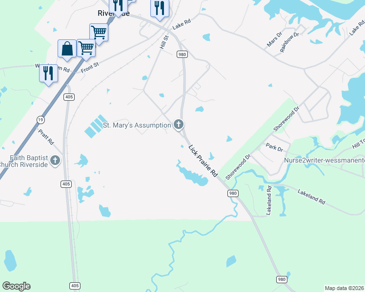 map of restaurants, bars, coffee shops, grocery stores, and more near 2478 Farm to Market 980 in Huntsville