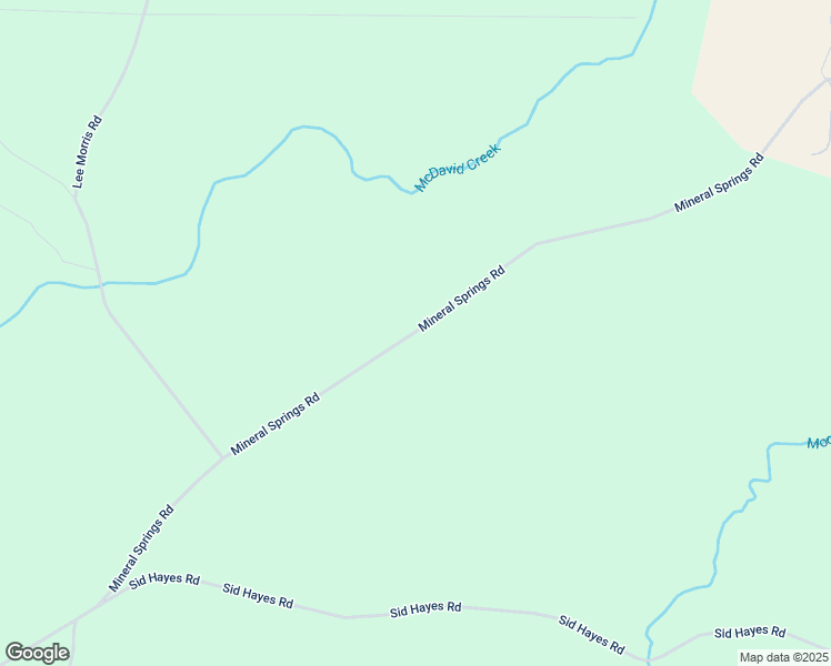 map of restaurants, bars, coffee shops, grocery stores, and more near Mineral Springs Road in Jay