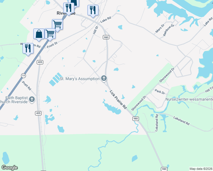 map of restaurants, bars, coffee shops, grocery stores, and more near 2478 Farm to Market 980 in Huntsville
