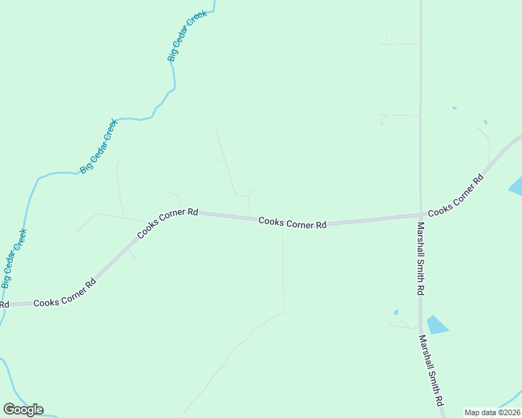 map of restaurants, bars, coffee shops, grocery stores, and more near 1130-1182 Cooks Corner Road in Lucedale