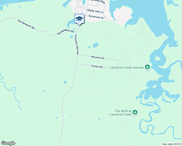 map of restaurants, bars, coffee shops, grocery stores, and more near 16 Thompson Street in Huntsville