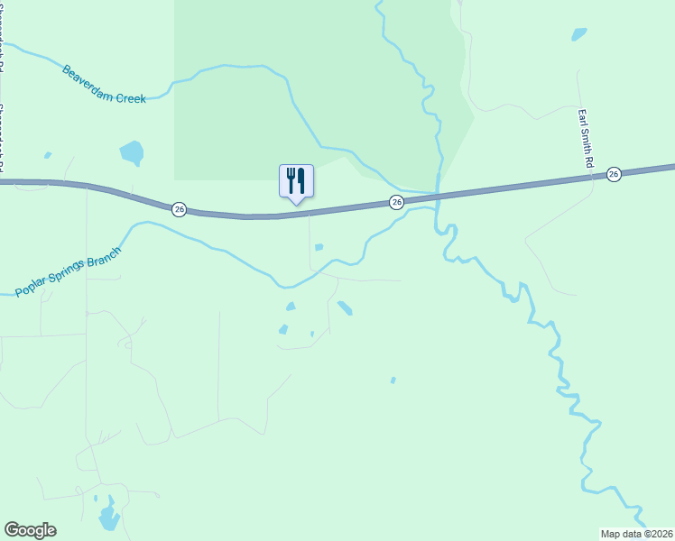 map of restaurants, bars, coffee shops, grocery stores, and more near 31 Bosworth Lane in Poplarville
