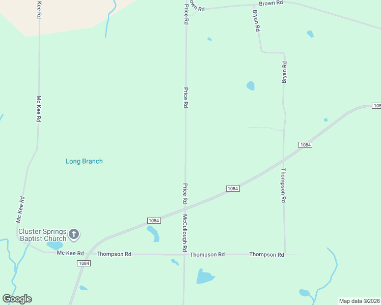map of restaurants, bars, coffee shops, grocery stores, and more near 585 Price Road in DeFuniak Springs