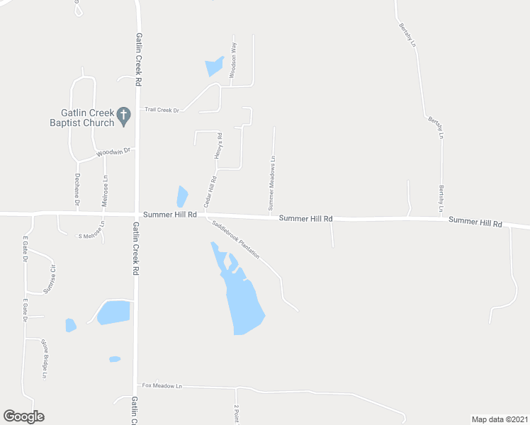 map of restaurants, bars, coffee shops, grocery stores, and more near 2951 Summer Hill Road in Thomasville