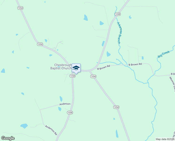 map of restaurants, bars, coffee shops, grocery stores, and more near 68438 Louisiana 1054 in Kentwood