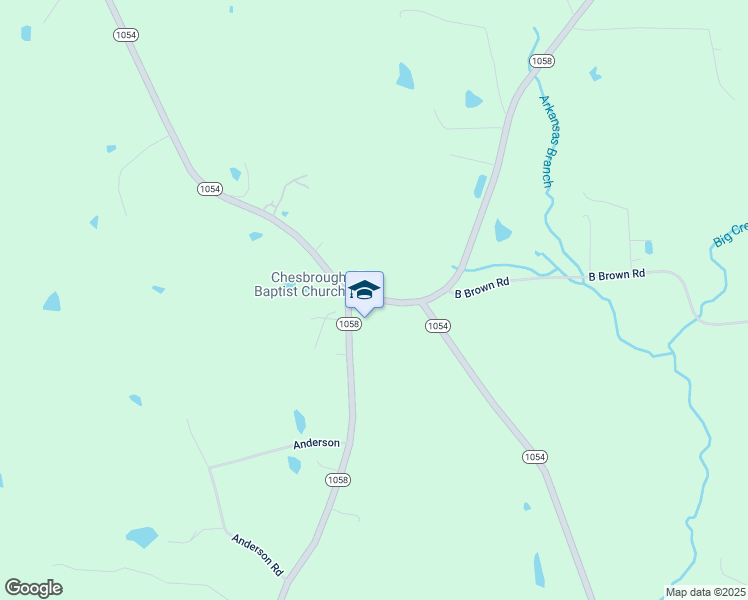map of restaurants, bars, coffee shops, grocery stores, and more near 68495 Highway 1054 in Kentwood