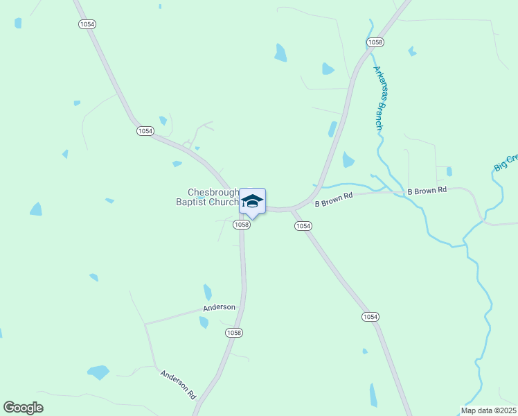 map of restaurants, bars, coffee shops, grocery stores, and more near 68495 Highway 1054 in Kentwood