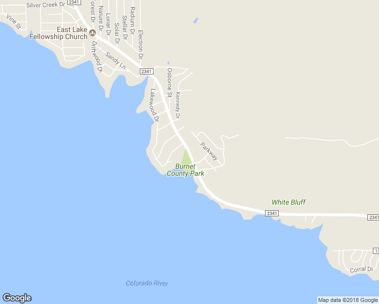 map of restaurants, bars, coffee shops, grocery stores, and more near 11820 Ranch Road 2341 in Burnet