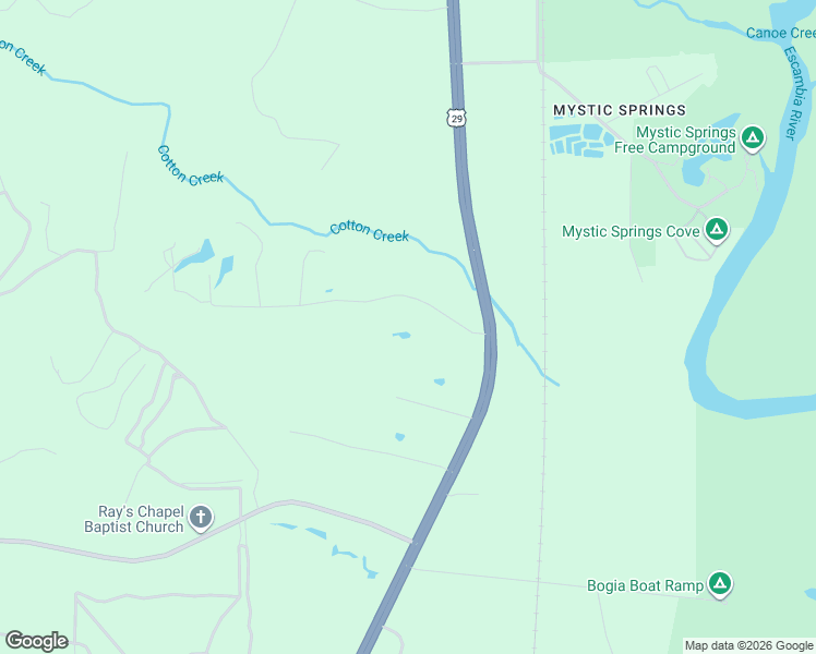 map of restaurants, bars, coffee shops, grocery stores, and more near 111 Cotton Creek Road in McDavid