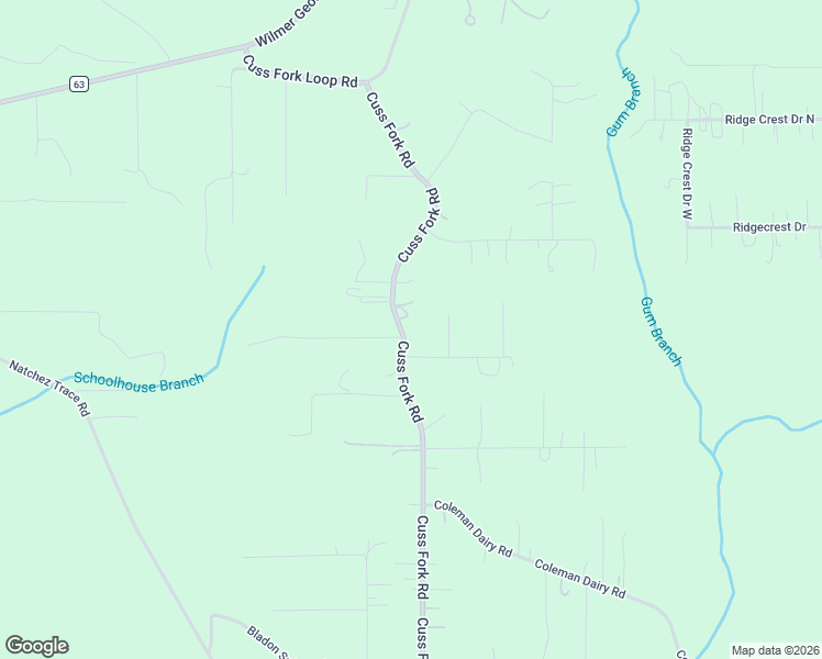map of restaurants, bars, coffee shops, grocery stores, and more near 7650 Cuss Fork Road in Wilmer