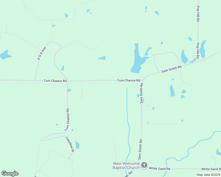 map of restaurants, bars, coffee shops, grocery stores, and more near 53 Tom Chance Road in Poplarville
