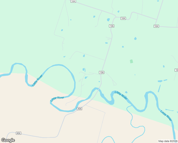 map of restaurants, bars, coffee shops, grocery stores, and more near County Road 406 in Buckholts