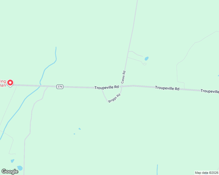 map of restaurants, bars, coffee shops, grocery stores, and more near Troupeville Highway in Valdosta