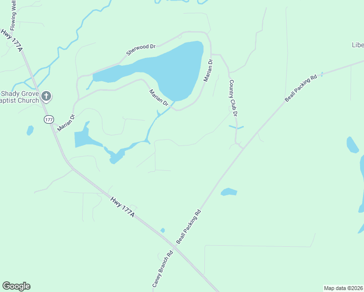 map of restaurants, bars, coffee shops, grocery stores, and more near Muir Lane in Bonifay