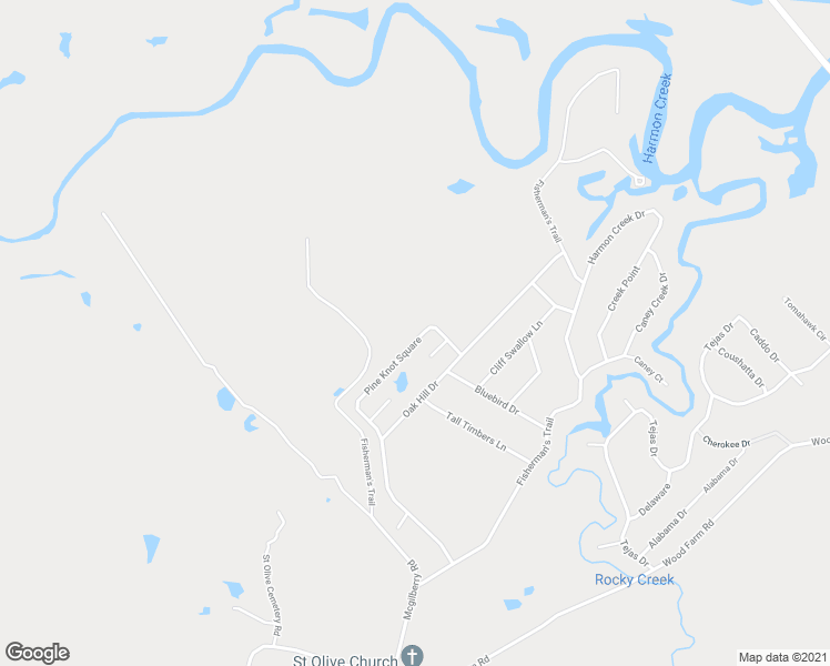 map of restaurants, bars, coffee shops, grocery stores, and more near 23 Pine Knot Square in Huntsville