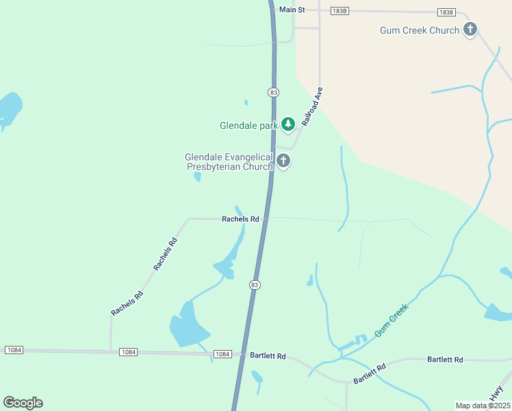 map of restaurants, bars, coffee shops, grocery stores, and more near 24 Rachels Road in DeFuniak Springs