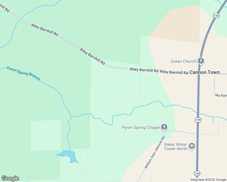 map of restaurants, bars, coffee shops, grocery stores, and more near 1266 Riley Barnhill Road in Baker
