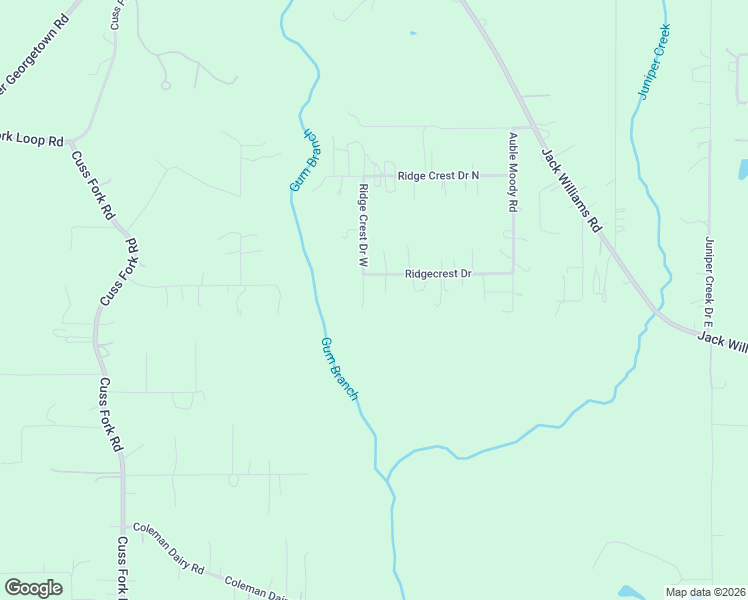 map of restaurants, bars, coffee shops, grocery stores, and more near 10849 Ridgecrest Drive in Wilmer