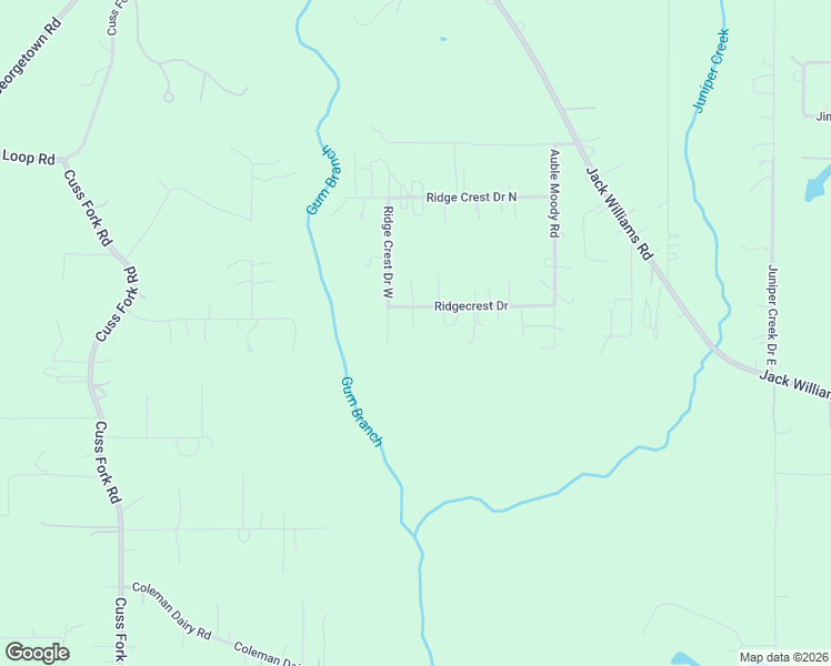 map of restaurants, bars, coffee shops, grocery stores, and more near 10849 Ridgecrest Drive in Wilmer