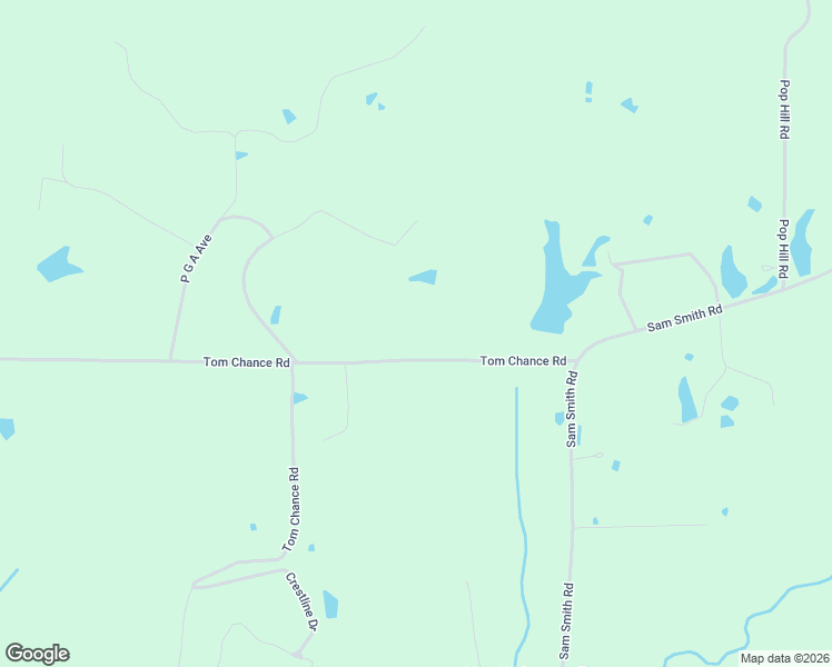 map of restaurants, bars, coffee shops, grocery stores, and more near 53 Tom Chance Road in Poplarville